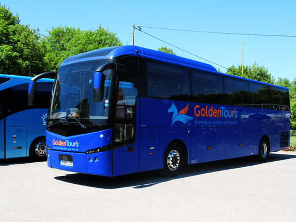 Golden Tours tour coaches