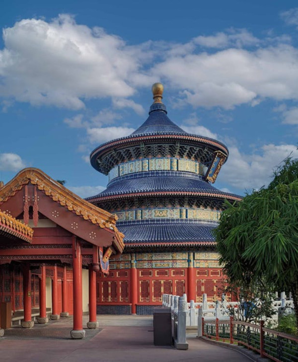 china pavilion disney's epcot, orlando