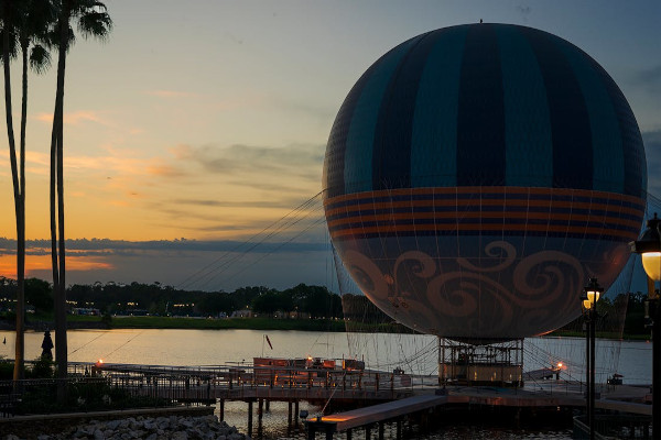 lake buena vista hot air balloon walt disney world orlando